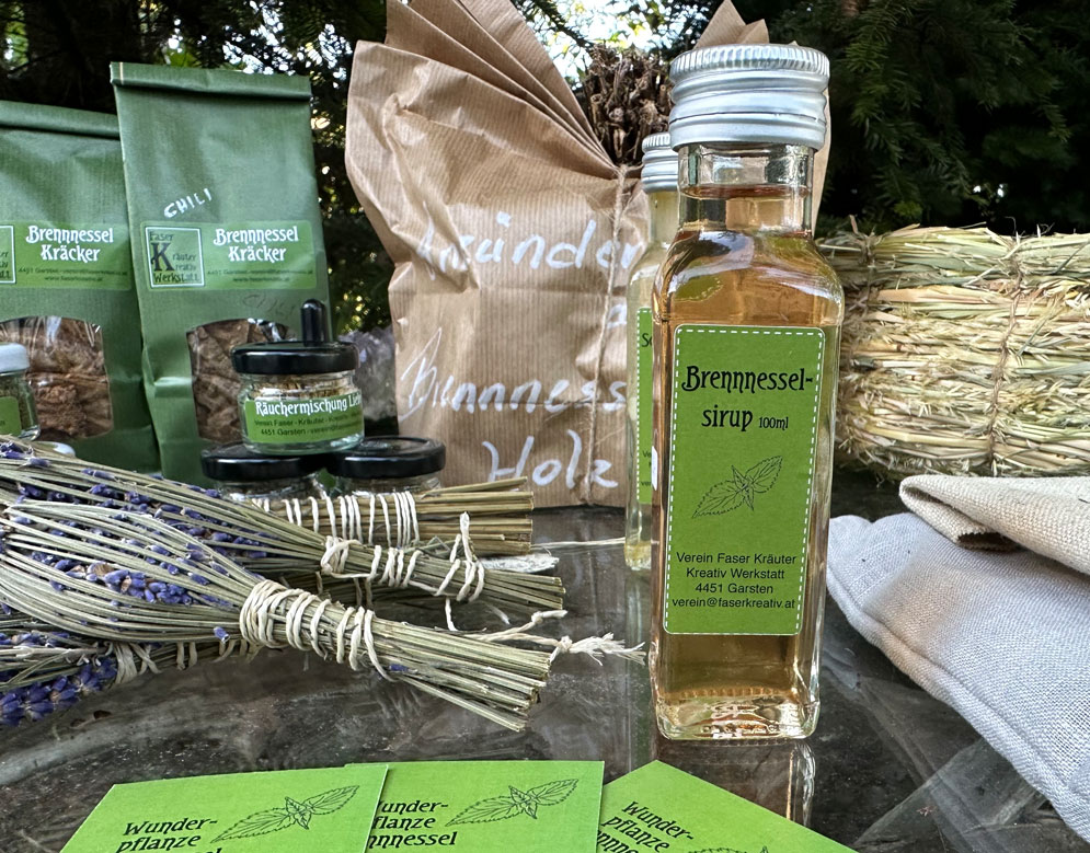 Brennnessel Sirup