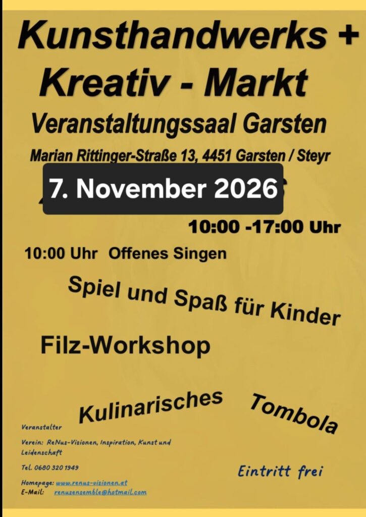 Kunsthandwerks & Kreativ – Markt